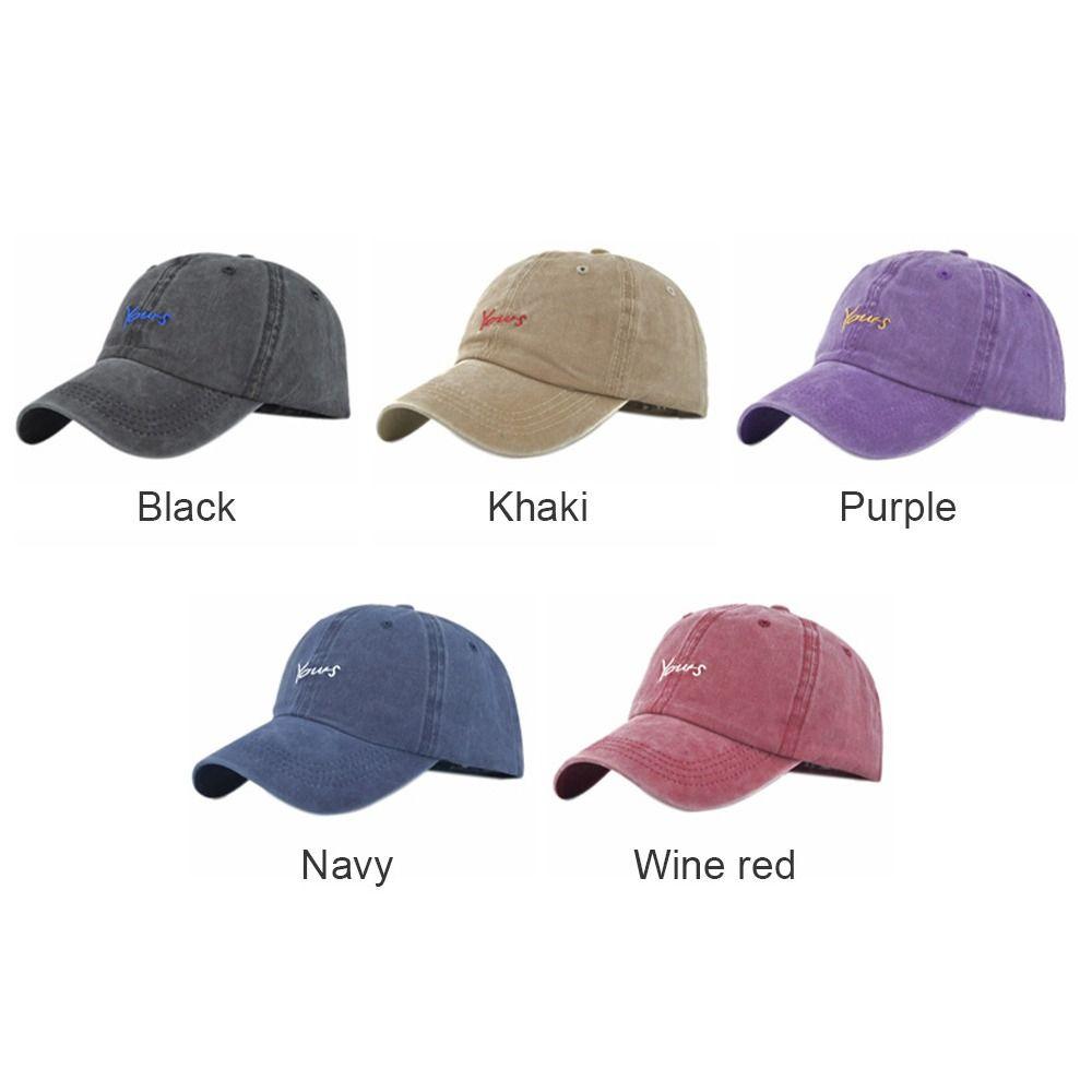 Hip Hop Distressed Baseball Cap Ripped Brim Sun Hat Fashion Dad Hat For Man Women Unisex