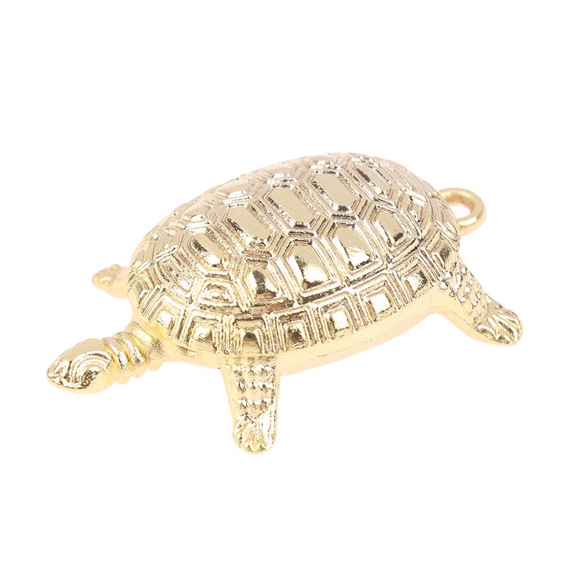 1 шт. японский кулон в виде черепахи с деньгами, маленькие золотые украшения в виде черепахи, охраняющие молитву, удачу, богатство, украшение дома, подарок
