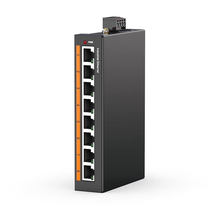 Неуправляемый промышленный Ethernet-коммутатор Aidicom на 8 портов 100 Мбит/с