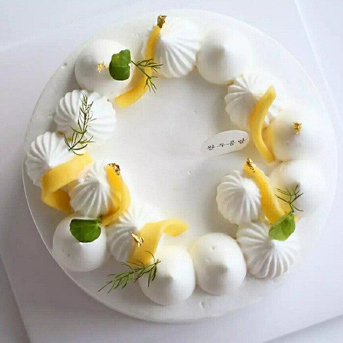 4pcs Square Cake Design Cream Tips Pastrys Nozzles Pastry Icing Piping Fondant Cake Decorating Tool