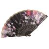 Classical Single Flower Carving And Folding Fan