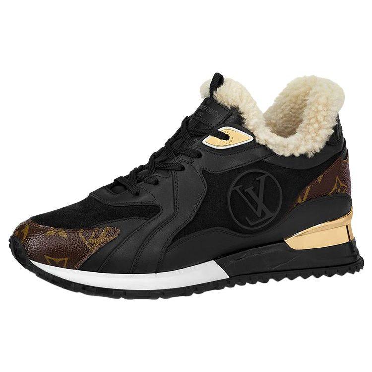 Louis Vuitton Run Away Низкие повседневные туфли Женские Коричневые 1A98L0