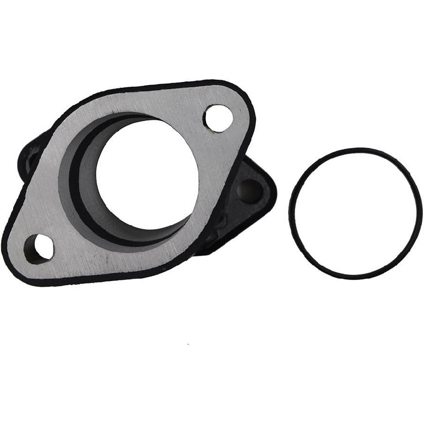 AHL Carburetor Intake Manifold Rubber Interface Compatible with YAMAHA YFM350 YFM350X Warrior 350 1987-2004 replace 1UY-13586-02-00