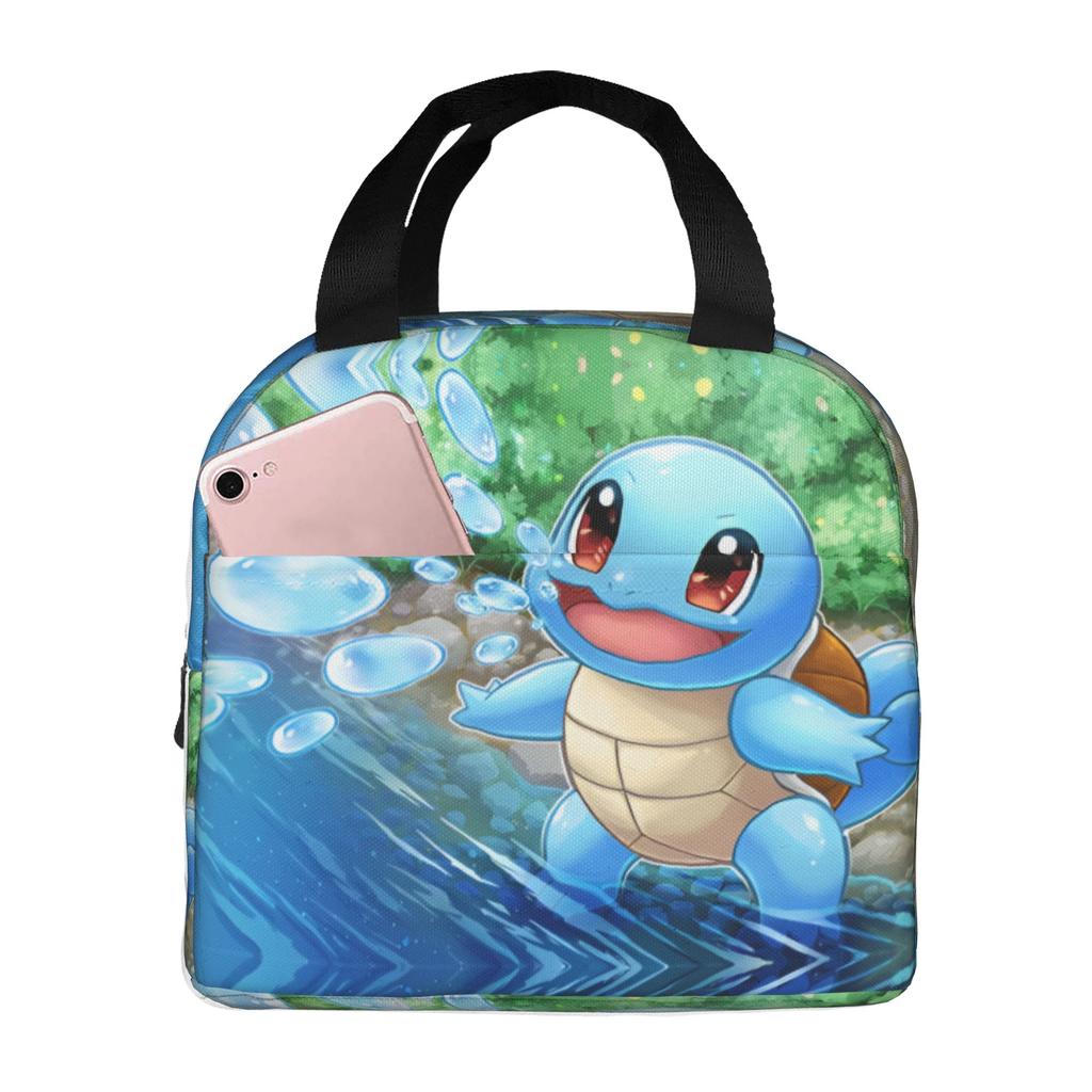 Custom S-Squirtles Lunch Bag Women Thermal Cooler Insulated Lunch Boxes for Adult Office