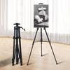 Painting Triangle Easel Hand-cranked Model Adjustable Height Adjustable Lifting Rod Easel