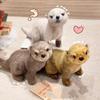 PP Cotton Brown Otter Plush Toy Soft Simulation Otter Toy Doll  Decorate Present