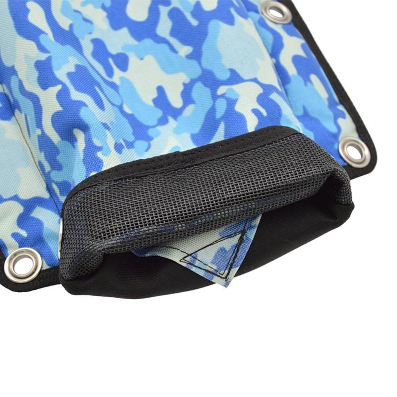 Heavy Duty Nylons Diving Harness Back Plate Pad Scubas Diving Backplate Pad Professional Soft Diving Back Cushions