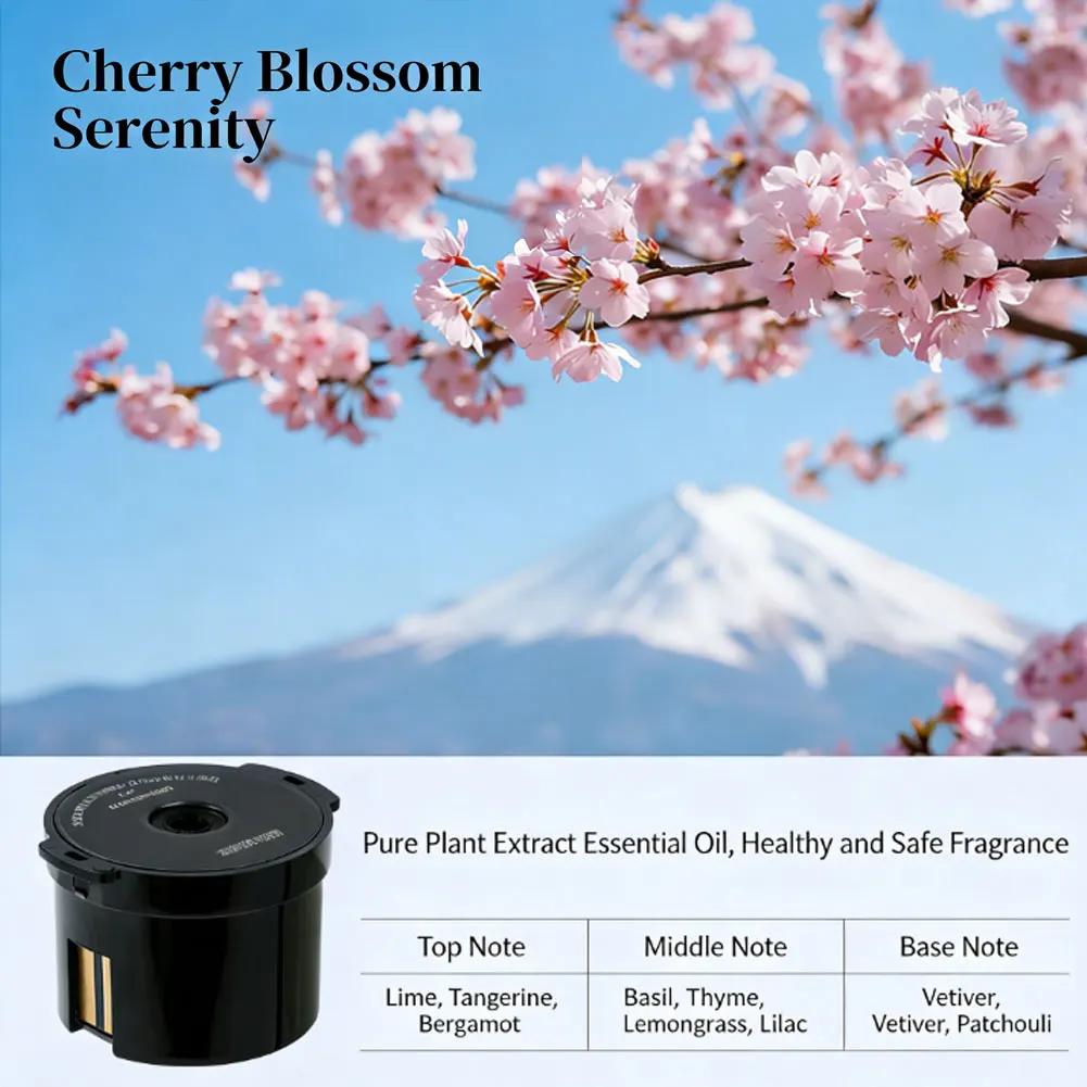 Smart Car Air Freshener - Premium Automotive Fragrance Device with Cloud-View Atomization Filling The Car with Fragr Freshener