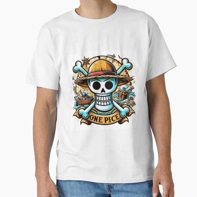 Классическая футболка One Piece Футболка Сделано в США/Австралии Размер S-2XL