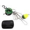 Portable Live Fish Lock Buckle Waist Hanging Telescopic Live Fish Stringer Clip Fish Handle Hook