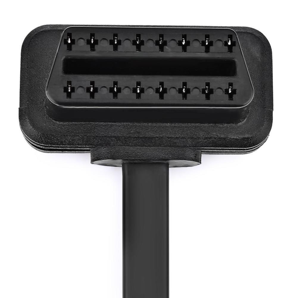 Автомобильный 16-контактный удлинительный кабель OBD2 между мужчинами и женщинами, диагностический адаптер