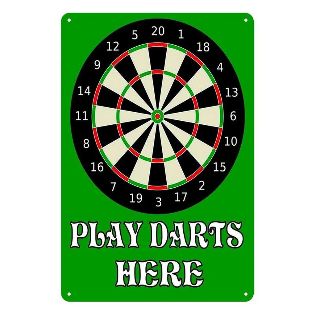 Metal Tin Signs No Beer No Darts Wall Decoration Plaque Vintage Poster Iron Painting for Man Cave Home Cafe Game Room Club Bar