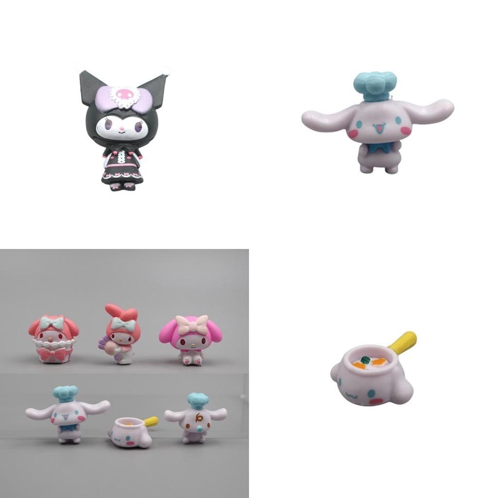 Cute Diy Accessories Kuromi My Melody Figure Handmade Little Devil Doll