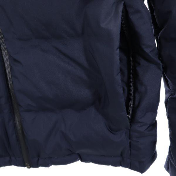 Uniqlo Бесшовная пуховая куртка M Темно-синяя Мужская Б/У