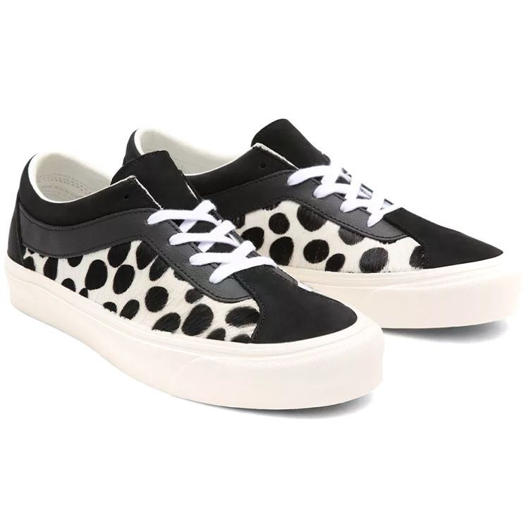 Vans Bold Ni Низкие кеды для скейтбординга Унисекс Кроссовки Черный Белый VN0A5DYA9HD