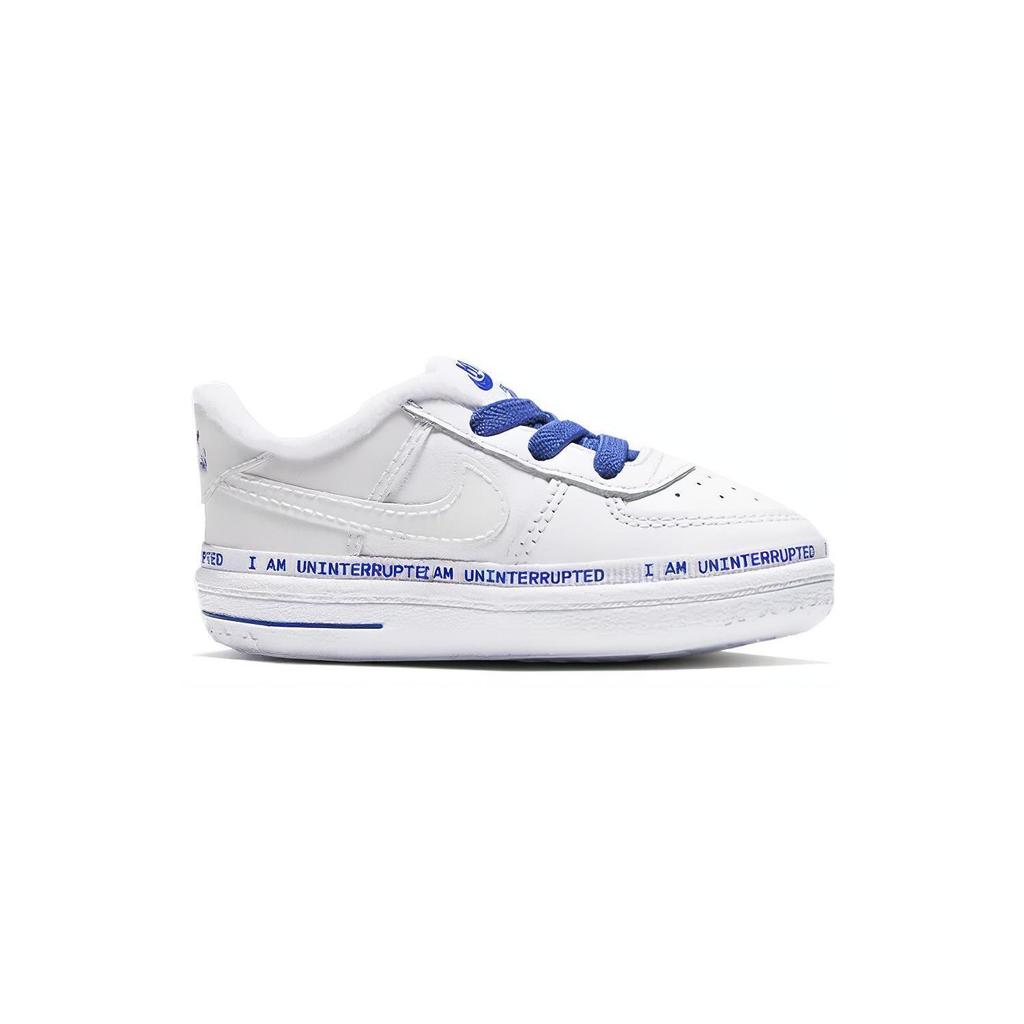 Nike Air Force 1 07 Crib Скейтборд Обувь Белый Синий Младенец И Малыш CQ4564-100