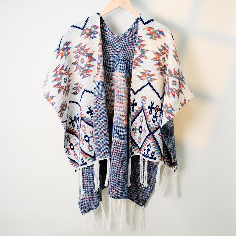 Bohemian Tassel Travel Shawl