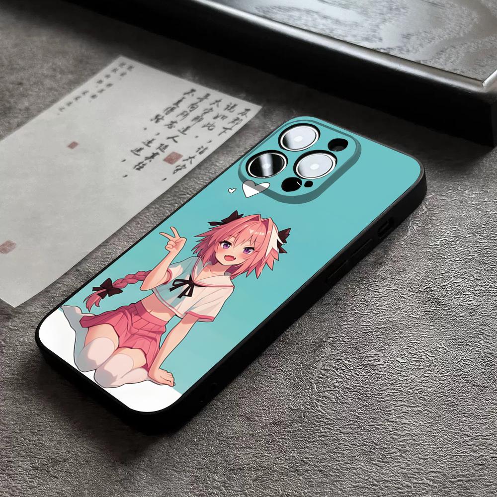 Чехол для телефона Fate Astolfo Винтажный для 17 Pro Max Для Iphone 14 16 Pro Max 12 15 11 13 Pro Xr X Xs 8 7 Plus Задняя крышка