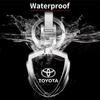 Car Accessories 3D Metal Key Rings Car Logo Emblems Keychain For Toyota C-hr Prado Rav4 Yaris Hilux Prius Avensis Corolla Camry