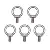 simPLEISURE Set of 5 Eyebolts, M8, (ya010017d01n0)