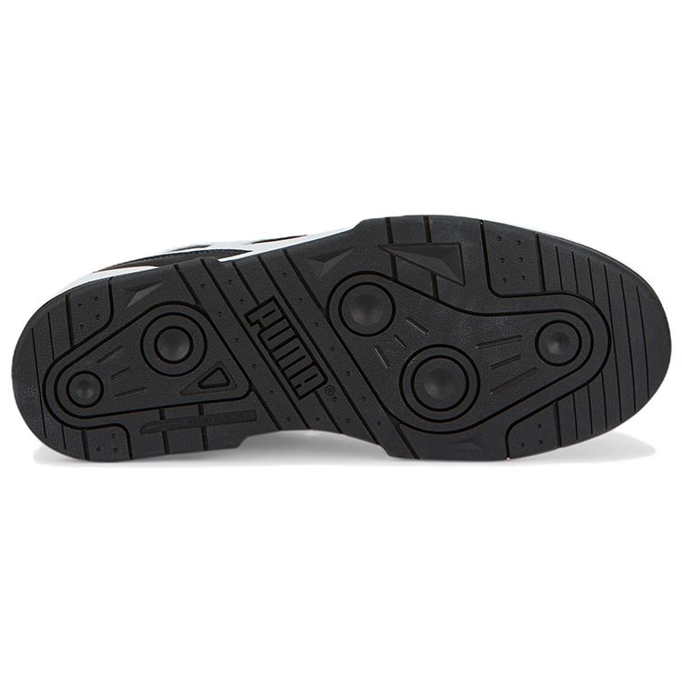 Puma Slipstream Leather White Black Unisex Sneakers 387544-04