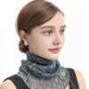 Yousheng Women Floral Chiffon Ring Scarf Neck Guard False Collar Elastic Bib Wraps Travel Scarf Versatile Accessory