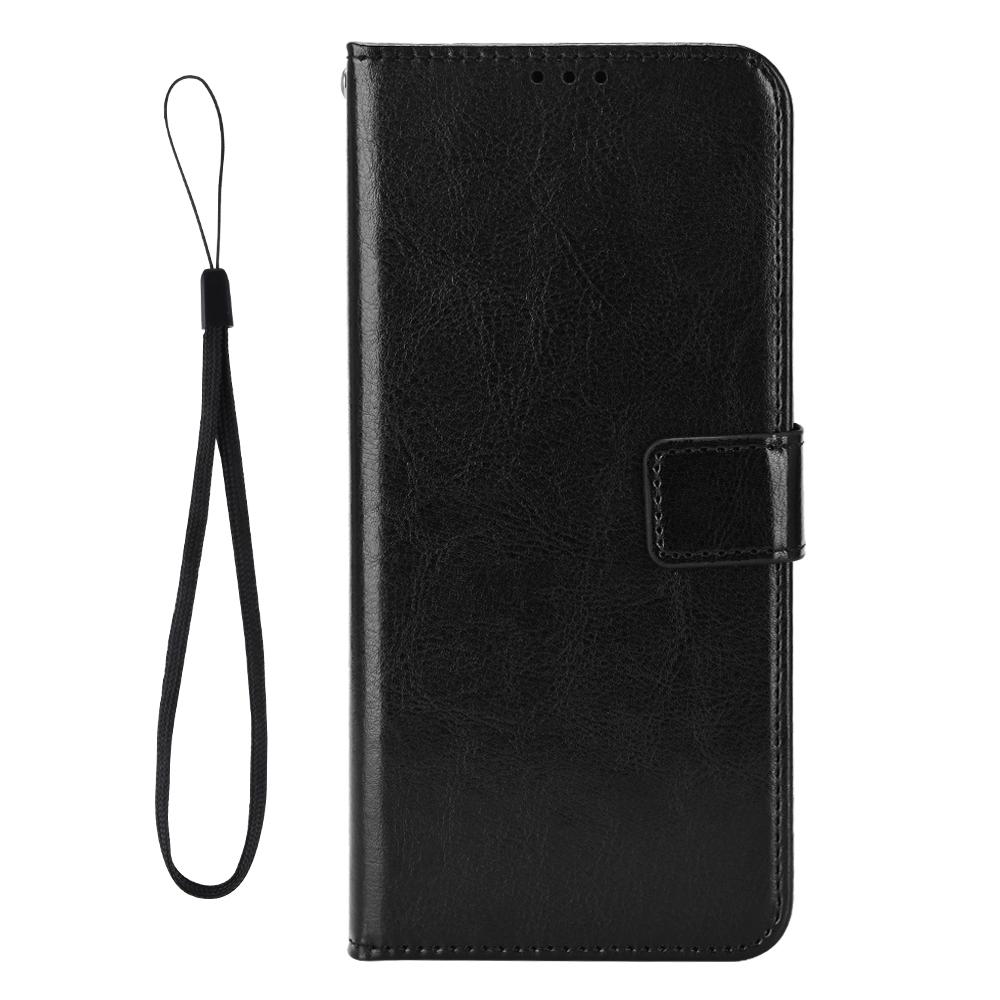 For Infinix Zero 40 4G X6860 Case Crazy Horse Texture PU Leather Phone Wallet Cover