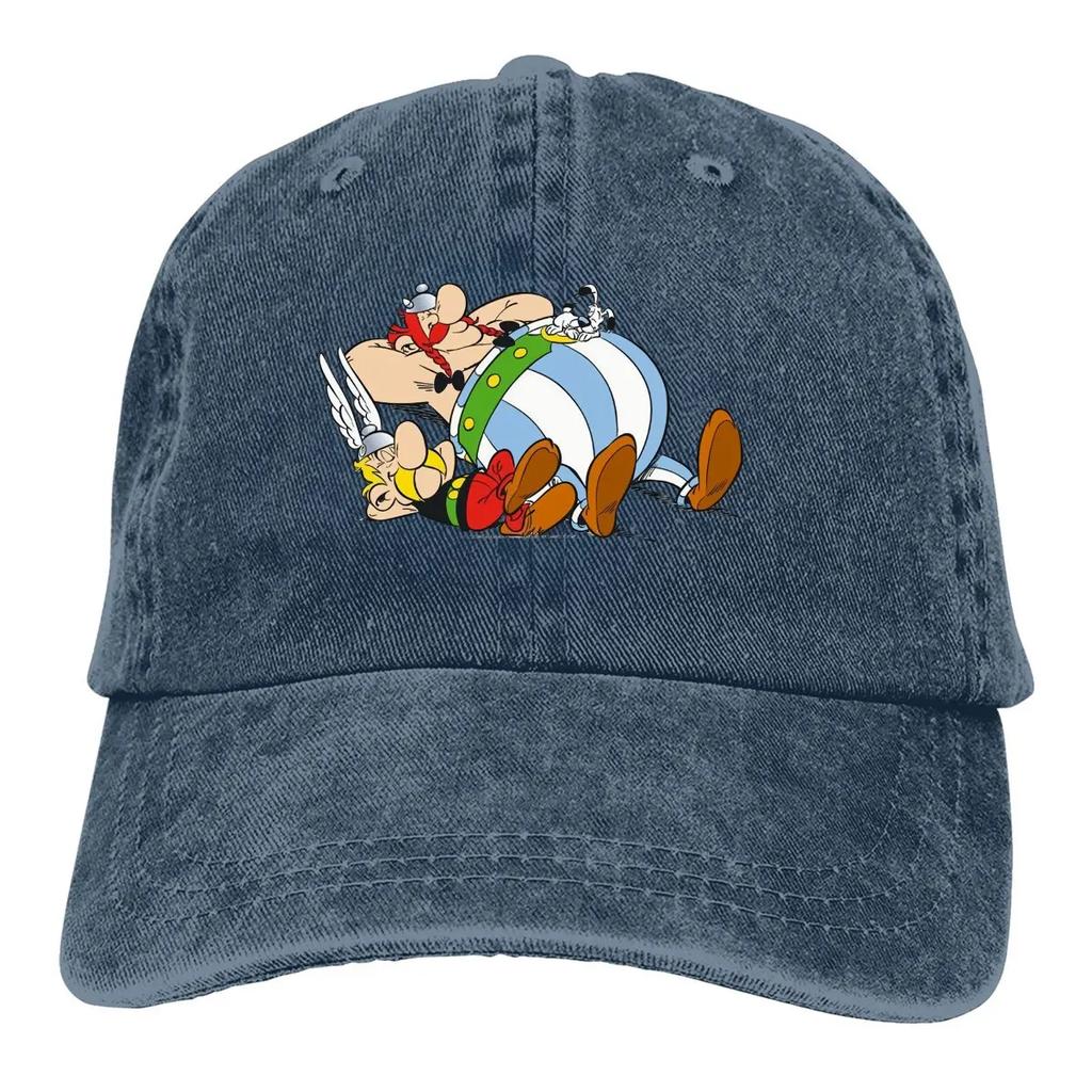 Стирка Унисекс Бейсболка Сон Грузовик Snapback Кепки Папина Шляпа Астерикс и Обеликс Гольф Кепки