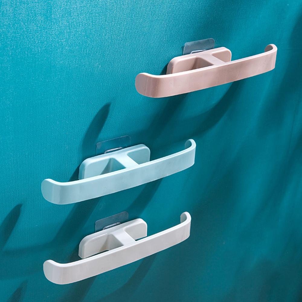 Self Adhesive Bathroom Shelf Holders Hanging Shoe Rack Slippers Hanger Shoe Organizer Storage Box
