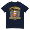 Hoist The Cone Black And Gold Pittsburgh Fan Tee Tshirt