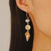 2025 Retro Ocean Pearl Earrings – Starfish & Conch Pendant Fashion Studs for Women