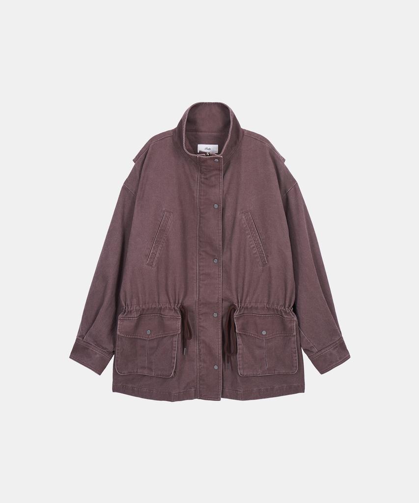POETSEOUL Faded Field Jacket_Rose Brown