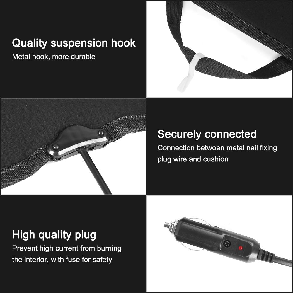 Подушка для подогрева сидений автомобиля, зимний подогрев сидений 12 В, автомобильные сиденья с подогревом, автомобильные аксессуары, автомобильное электрическое сиденье с подогревом, автомобильный стайлинг, зимняя накладка, подушка