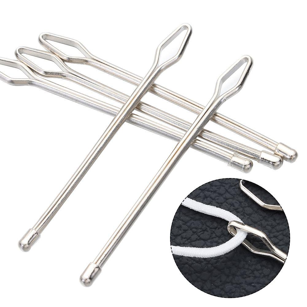Ribbon Wearing Tools Wearing Threaders Guide Stainless Steel Easy Threaders Elastic Rope Threader