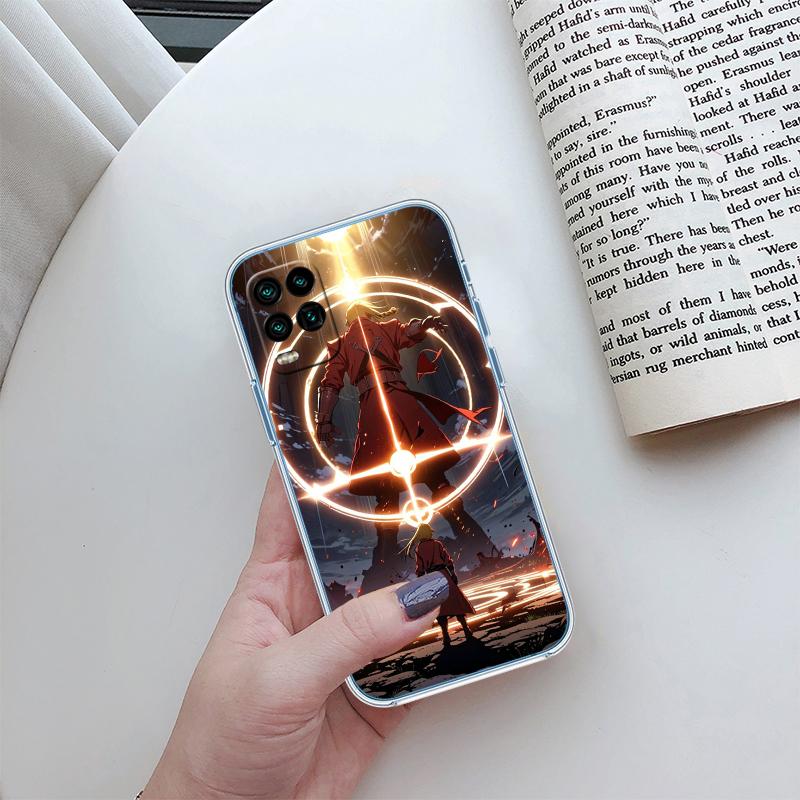 RA13 Fullmetal Alchemist Case for Motorola G10 G20 G30 G31 G32 G34 G35 G41 G42 G50 G51 G52 G55 G60 G60S G62 G71 G72 G75