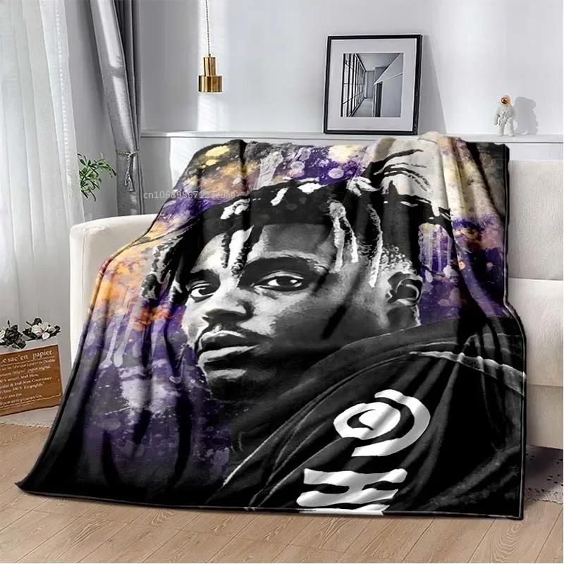 Альбом Rapper Juice Wrld 999 одеяло постер с художественным принтом фланелевое одеяло мягкое покрывало для дивана согревающий чехол подарок для меломанов