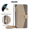 For Motorola Moto G85 5G/S50 Neo 5G Case Mirror Wallet Leather Phone Cover with Chain Shoulder Strap
