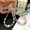 Блайнд Бокс Цепочка для Телефона Бусины Аксессуары DIY Подвеска на Запястье Декоративная Цепочка для Женщин Ins Чехол для Телефона Шнурок Короткий Брелок