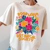 Bookworm Botanical T-shirt, Bookish Floral Wildflowers Shirt, Gift For Book Lover or Reader, Reading Gifts, Summer Dopamine Maximalist Tee