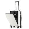 20 Inch Cabin Suitcase Front Opening Spinner Wheel Travel Rolling Luggage For Men Women Trolley Case With TSA Lock USB Charging