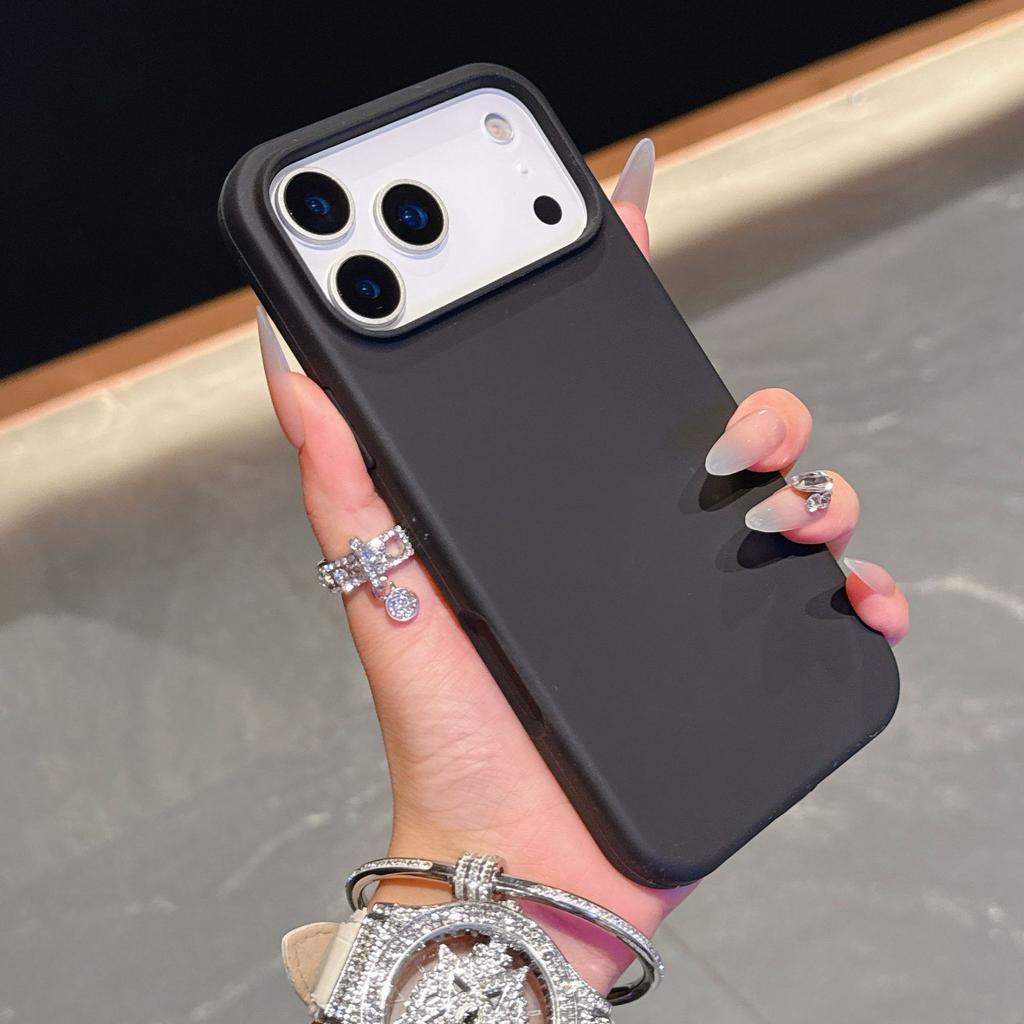 Применимо к чехлу для мобильного телефона iPhone18PROMAX, жидкий силикон, Apple 17, продвинутое ощущение, противоударный защитный чехол 15