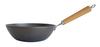 Nankai Tsusho Rokusan Tsubame Iron Nitride Wok, Black, 27cm (Product Code: 0752-002)