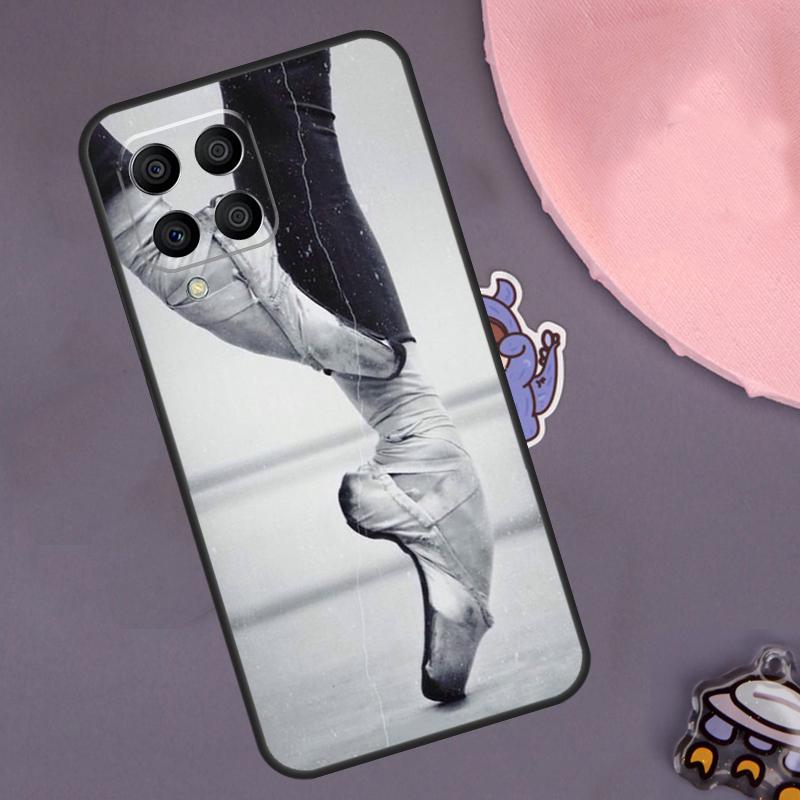 Ballet Ballerina Dancer Case For Samsung Galaxy M23 M33 M53 M13 M12 M32 M52 M55 M14 M34 M54 M20 M51 M21 M30s M31s