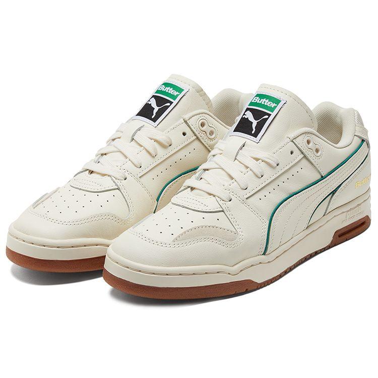 Butter Goods X Puma Slipstream Low Whisper White Unisex Sneakers Cadmium-Green 381787-01