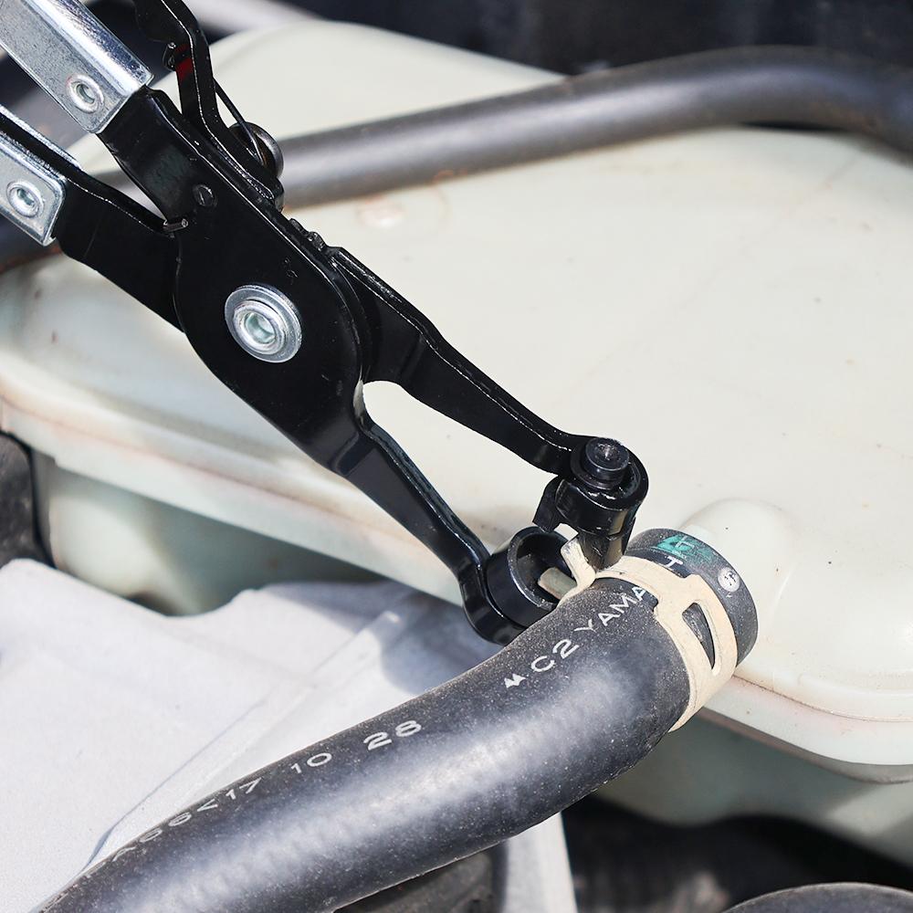 Запирающиеся клещи для зажима водопроводной трубы, подходящие для большинства автомобильных водопроводных шлангов, многофункциональные инструменты для обслуживания, автомобильные аксессуары