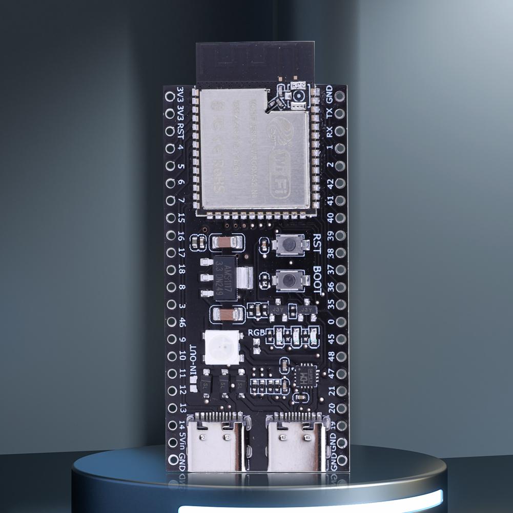 ESP32 S3 Двухпортовая плата разработки Type-C Плата расширения WiFi Модуль 2.4G WiFi для Arduino