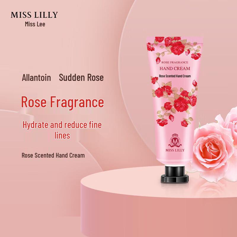 Missli Rose Scented Hand Cream Duo