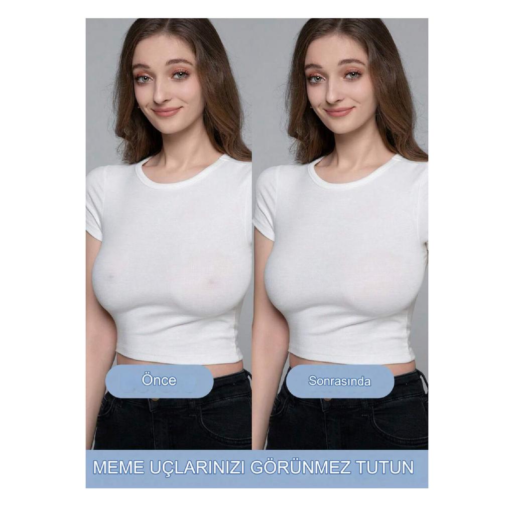 Silicone Hygienic Nipple Concealer Women's Skin Colored Nipple Concealer