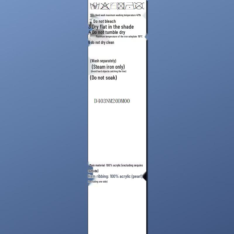 Sancai 2025 Autumn Loose Fit Hollow-Out Knit Sweater