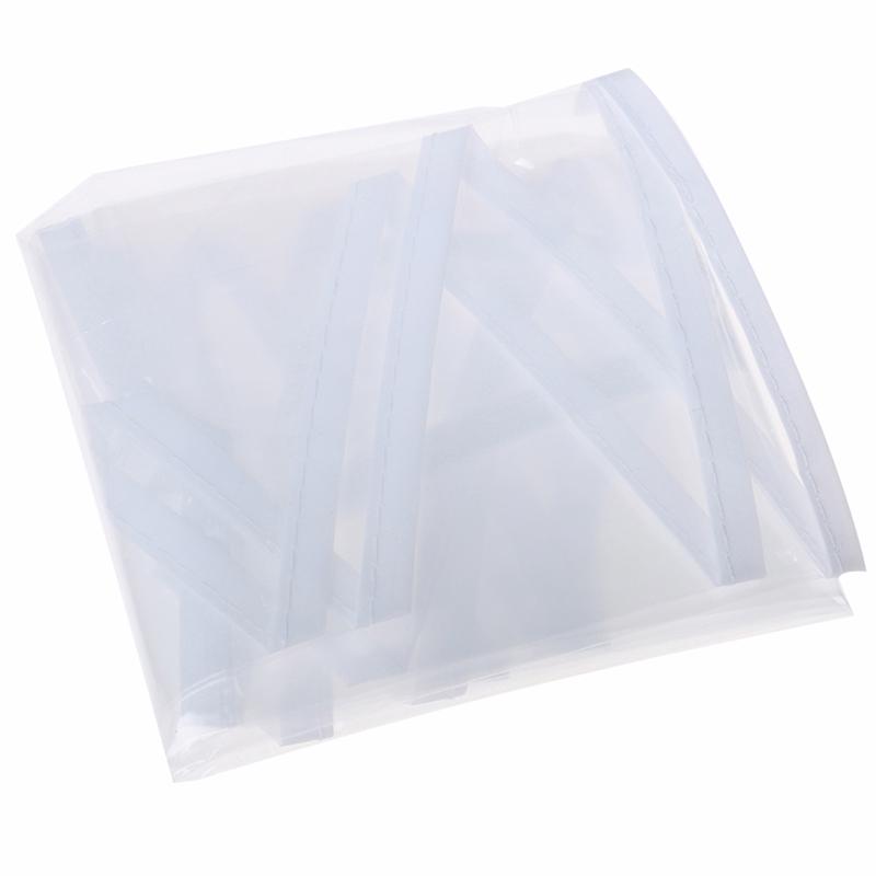 1 шт. Защита прически Дождевик Пластиковый чепчик для женщин и леди Прозрачный